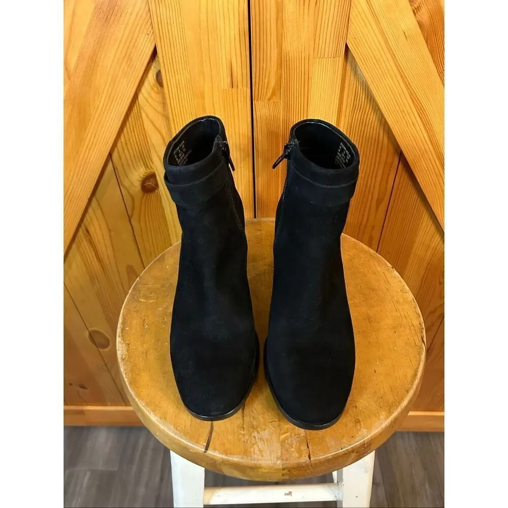 Kate Spade New York Madeline Strap Bootie Size 6B Suede Ankle
